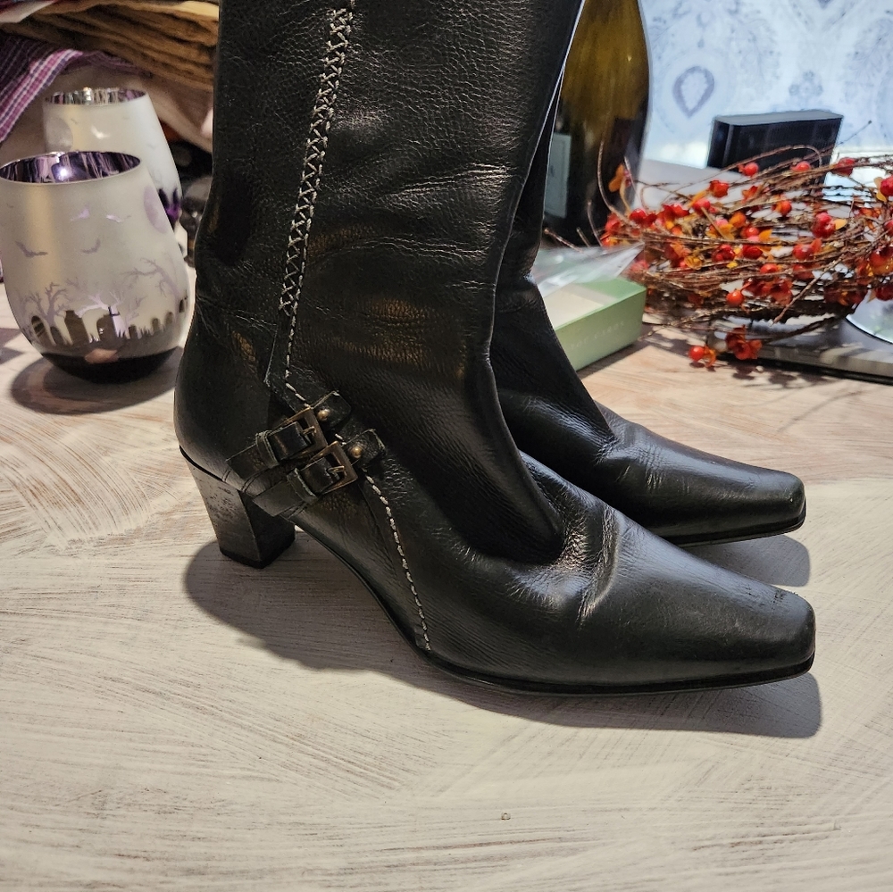 Arnold Churgin black ankle length 36 us 5 - Picture 2 of 4